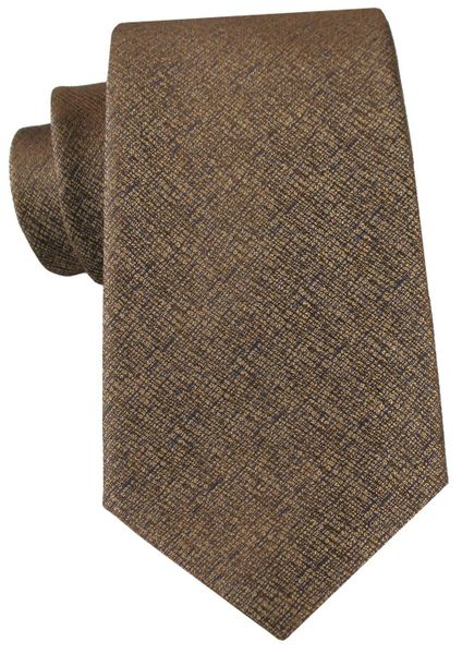 Brązowy Krawat z Delikatnie Melanżowym Wzorem - Alties. Brązowe krawaty i muchy męskie Alties, bez wzorów, z tkaniny, eleganckie. Za 55.00 zł.