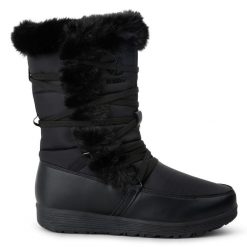 Damskie turystyczne buty zimowe Valdare Hi. Czarne obuwie trekkingowe damskie Dare 2b, na zimę. W wyprzedaży za 449.99 zł.
