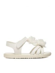 DeeZee Sandały CEO-CS6265-01 Biały. Białe sandały dziewczęce DeeZee, ze skóry, bez zapięcia. Za 79.99 zł.
