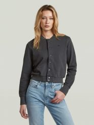 G-Star Bluza w kolorze antracytowym rozmiar: XXL. Czarne bluzy bez kaptura damskie G-Star, xxl, z bawełny. Za 259.95 zł.
