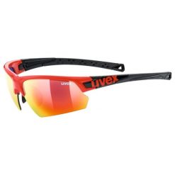 Okulary przeciwsłoneczne unisex Uvex Sportstyle 224 cat. 3. Czerwone okulary przeciwsłoneczne damskie Uvex. Za 172.70 zł.