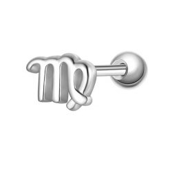Glanzstücke München Piercing Sterling Silber Kolczyki 1 ct Damski. Szare kolczyki damskie Glanzstücke München, srebrne. Za 110.49 zł.