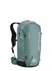 Plecak skiturowy Ortovox Switchback 27 - glacier grey. Zielone plecaki damskie ORTOVOX, bez wzorów, z materiału. Za 650.45 zł.