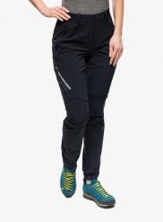 Spodnie turystyczne damskie Vaude Scopi Pants II. Czarne spodnie materiałowe damskie Vaude, bez wzorów, z elastanu. Za 551.10 zł.