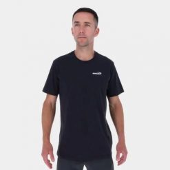 Koszulka bawełniana męska Inov-8 Graphic T-Shirt Mont Blanc. Szare t-shirty męskie Inov-8, m, bez wzorów, z bawełny, bez kołnierzyka. Za 126.99 zł.