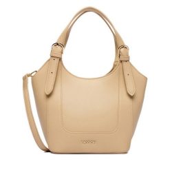 Torebka Lasocki. Brązowe torebki klasyczne damskie Lasocki, bez wzorów, bez dodatków. Za 159.99 zł.