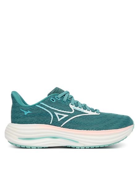Mizuno Buty do biegania Wave Rider 29 J1GD2503 76 Zielony. Zielone obuwie do biegania damskie Mizuno. Za 689.99 zł.