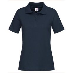 Klasyczna Koszulka Polo Damska. Niebieskie bluzki sportowe damskie Stedman, xl, bez wzorów, bez ramiączek. Za 88.99 zł.