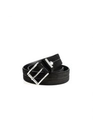 Bikkembergs Pasek | E4BPME350904 | Mężczyzna | Czarny. Czarne paski męskie Bikkembergs, bez wzorów, ze skóry. W wyprzedaży za 249.00 zł.