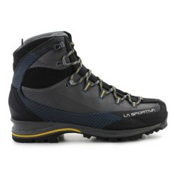 Buty La Sportiva Trango Trk Leather Gtx Carbon Alpine 11Y900726 szare. Szare buty trekkingowe męskie z gore-texu, bez zapięcia, wspinaczkowe, gore-tex. Za 1,504.89 zł.