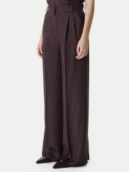 Marella Spodnie materiałowe Adito 2615131221 Brązowy Straight Fit. Brązowe spodnie materiałowe damskie Marella, bez wzorów, z materiału. Za 639.99 zł.