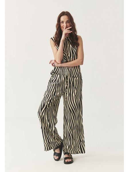 TATUUM Top w kolorze kremowo-czarnym rozmiar: 42. Brązowe topy damskie Tatuum, bez wzorów, bez kołnierzyka. Za 93.07 zł.