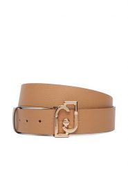 Liu Jo Pasek AA6235 E1012 Brązowy. Brązowe paski damskie Liu Jo, bez wzorów, ze skóry. Za 259.99 zł.