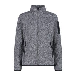 Bluza damska turystyczna CMP 3H14746. Czerwone bluzy bez kaptura damskie CMP, na zimę, l, z materiału. Za 286.85 zł.