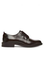 HUGO Półbuty Lysander 50548654 Brązowy. Brązowe buty wizytowe męskie Hugo, ze skóry, bez zapięcia. Za 639.99 zł.