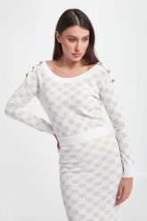 Sweter damski BLUGIRL BLUMARINE. Swetry klasyczne damskie Blugirl Blumarine, s, bez kołnierzyka. W wyprzedaży za 616.77 zł.