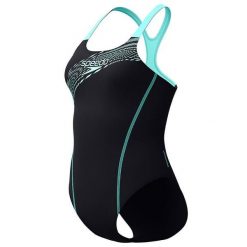 Strój kąpielowy jednoczęściowy na basen damski Speedo Medley Logo. Niebieskie stroje jednoczęściowe damskie Speedo, m, bez wzorów. Za 290.12 zł.