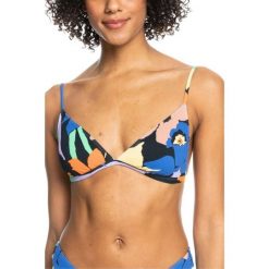 Góra od stroju kąpielowego Roxy Color Jam. Bikini damskie Roxy, bez wzorów. Za 91.99 zł.