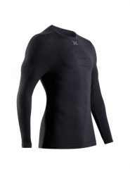 Koszulka termoaktywna X-Bionic Mightywool. Czarne bielizna termoaktywna męska X BIONIC, xl, z włókna, bez ramiączek, narciarskie. Za 520.00 zł.