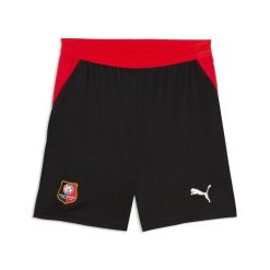 Krótka koszulka Stade Rennais 2026/27. Czarne szorty męskie Puma, bez wzorów, z materiału, eleganckie. Za 241.00 zł.
