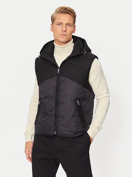 Baldessarini Bezrękawnik B2 50106/4109 Czarny Regular Fit. Czarne kamizelki męskie Baldessarini, m, z syntetyku. Za 869.99 zł.