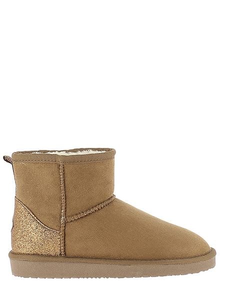 Blackfield Botki zimowe "Casablanca" w kolorze jasnobrązowym rozmiar: 41. Brązowe botki damskie Blackfield, na zimę, z materiału, z okrągłym noskiem, bez obcasa, na platformie, bez zapięcia. Za 143.90 zł.