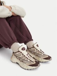Reebok Buty do biegania EO-ZIG KINETICA 3.5 EDGE 100263274 Beżowy. Brązowe obuwie do biegania damskie Reebok. Za 659.99 zł.