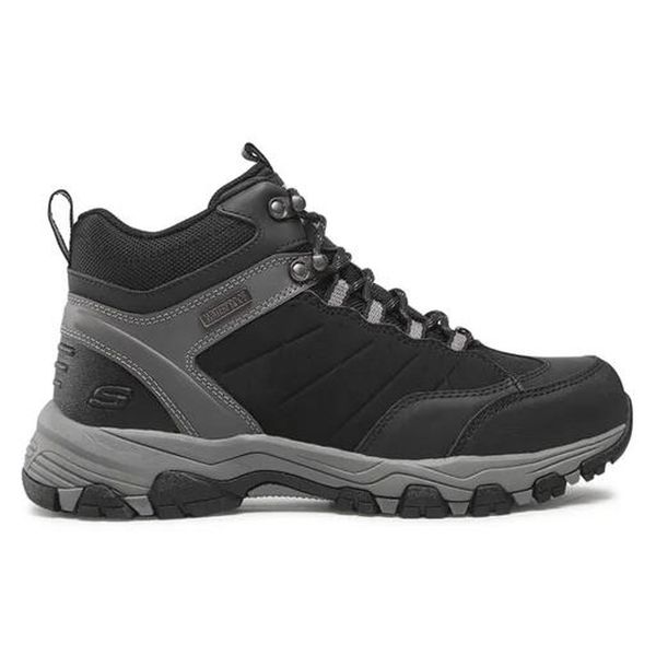 Buty trekkingowe męskie SKECHERS SELMEN TELAGO wysokie wodoodporne. Czarne buty trekkingowe męskie Skechers, bez zapięcia. Za 349.00 zł.