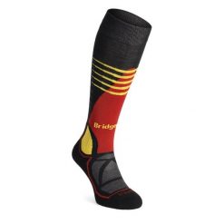 Skarpety narciarskie Bridgedale Ski MW. Czarne skarpetki męskie Bridgedale, bez wzorów. Za 77.99 zł.