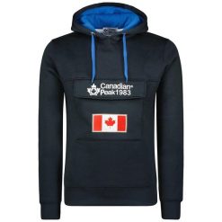 Bluza Canadian Peak GADREAK NAVY-BLUE RM MEN 054 (RBMWW6298H/CP-MARINE). Niebieskie bluzy bez kaptura męskie Canadian Peak. Za 129.00 zł.