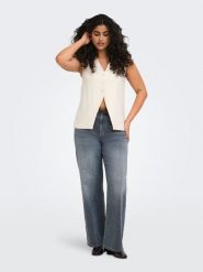 ONLY Carmakoma Dżinsy - Comfort fit - w kolorze niebiesko-szarym rozmiar: 46/L30. Niebieskie jeansy damskie Only Carmakoma. Za 190.45 zł.