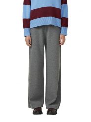 S.Oliver Spodnie w kolorze szarym rozmiar: 34. Szare spodnie materiałowe damskie S.Oliver, bez wzorów, z materiału, z podwyższonym stanem. Za 95.99 zł.