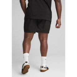Męskie tkane szorty Essentials 5" PUMA Black. Czarne szorty męskie Puma, m, na fitness i siłownię. Za 95.00 zł.