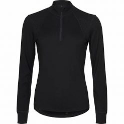Damska koszulka z długim rękawem 1/2 zip Catago Madeleine Merino. Czarne bluzki sportowe damskie CATAGO, l, bez wzorów, z materiału, bez ramiączek. Za 410.50 zł.