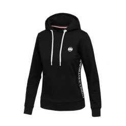 Bluza damska Pitbull z kapturem French Terry La Canada. Czarne bluzy sportowe damskie PITBULL, s. Za 219.00 zł.