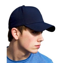 Softshellowa Czapka Z Daszkiem. Czarne czapki męskie RESULT HEADWEAR, bez wzorów, z bawełny. Za 54.99 zł.