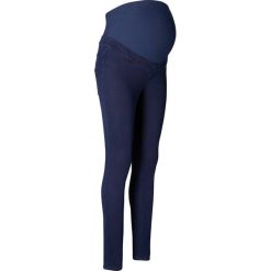 Jegginsy ciążowe ocieplane. Czarne legginsy damskie bonprix, bez wzorów, z bawełny. Za 147.99 zł.