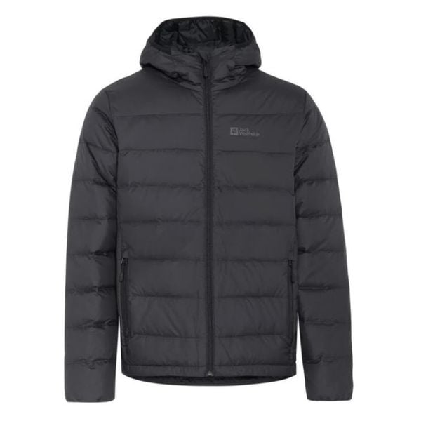 Kurtka puchowa męska Jack Wolfskin Ather Down Hoody. Szare kurtki męskie Jack Wolfskin, m, bez wzorów, z puchu, sportowe, bez kaptura. Za 831.05 zł.
