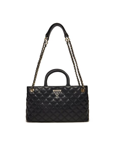 Guess Torebka HWQG87 48090 Czarny. Czarne torebki klasyczne damskie Guess, z aplikacjami, ze skóry, bez dodatków. Za 399.99 zł.