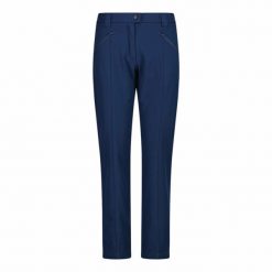 Długie spodnie damskie CMP. Niebieskie spodnie materiałowe damskie CMP, bez wzorów, sportowe. Za 371.50 zł.