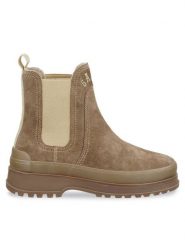 Gant Sztyblety 31553084 Brązowy. Brązowe botki damskie Gant, ze skóry, bez obcasa, na płaskiej podeszwie, bez zapięcia. Za 579.99 zł.