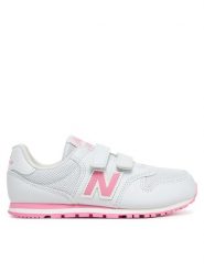 New Balance Sneakersy PV500QP1 Szary. Szare buty sportowe dziewczęce New Balance, bez wzorów, ze skóry, bez zapięcia. Za 149.99 zł.