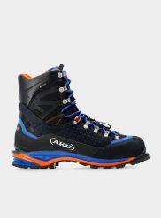 Buty do raków automatycznych męskie AKU Hayatsuki GTX. Czarne buty trekkingowe męskie Aku, na zimę, z gore-texu, przed kolano, bez zapięcia, wspinaczkowe, gore-tex. Za 1,824.89 zł.