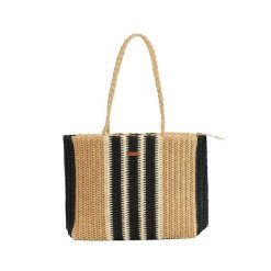 Torba damska typu tote bag Protest Lona. Brązowe torebki klasyczne damskie Protest, bez wzorów, z materiału, duże, bez dodatków. Za 173.50 zł.