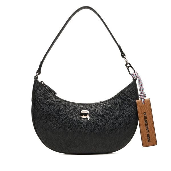 Torebka KARL LAGERFELD. Czarne torebki klasyczne damskie Karl Lagerfeld, bez wzorów, bez dodatków. Za 519.99 zł.
