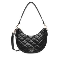 Torebka Nine West. Czarne torebki klasyczne damskie Nine West, bez wzorów, bez dodatków. Za 179.99 zł.