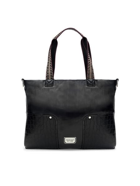 Monnari Torebka BAGIMP0-24Z-BAG6210-KM20D000-R00 Czarny. Czarne torebki klasyczne damskie Monnari, bez wzorów, ze skóry, bez dodatków. Za 169.99 zł.