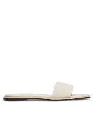 Calvin Klein Klapki Flat Slide - He HW0HW02378 Écru. Klapki damskie CALVIN KLEIN, bez wzorów, z materiału, bez obcasa. Za 299.99 zł.