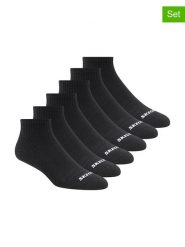 Skechers Skarpety (12 par) w kolorze czarnym rozmiar: 36-39. Czarne skarpetki męskie Skechers, bez wzorów, ze splotem. Za 87.19 zł.
