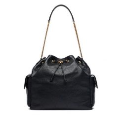 Torebka Tory Burch. Czarne torebki klasyczne damskie Tory Burch, bez wzorów, bez dodatków. Za 3,509.00 zł.